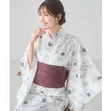 二部式で簡単に着られる!セパレート浴衣 3点セット【接触冷感 洗える | a.v.v【WOMEN】 | 詳細画像21