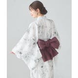 二部式で簡単に着られる!セパレート浴衣 3点セット【接触冷感 洗える | a.v.v【WOMEN】 | 詳細画像24