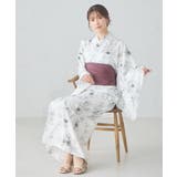 二部式で簡単に着られる!セパレート浴衣 3点セット【接触冷感 洗える | a.v.v【WOMEN】 | 詳細画像25