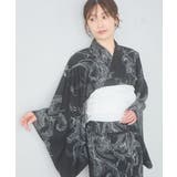 二部式で簡単に着られる!セパレート浴衣 3点セット【接触冷感 洗える | a.v.v【WOMEN】 | 詳細画像32