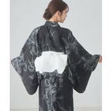 二部式で簡単に着られる!セパレート浴衣 3点セット【接触冷感 洗える | a.v.v【WOMEN】 | 詳細画像36