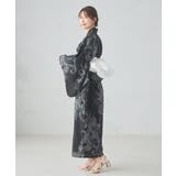 二部式で簡単に着られる!セパレート浴衣 3点セット【接触冷感 洗える | a.v.v【WOMEN】 | 詳細画像39