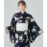 二部式で簡単に着られる!セパレート浴衣 3点セット【接触冷感 洗える | a.v.v【WOMEN】 | 詳細画像4