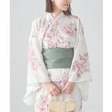 二部式で簡単に着られる!セパレート浴衣 3点セット【接触冷感 洗える | a.v.v【WOMEN】 | 詳細画像42