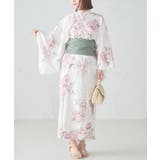 二部式で簡単に着られる!セパレート浴衣 3点セット【接触冷感 洗える | a.v.v【WOMEN】 | 詳細画像45