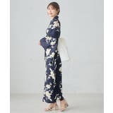 二部式で簡単に着られる!セパレート浴衣 3点セット【接触冷感 洗える | a.v.v【WOMEN】 | 詳細画像9