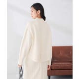【WEB限定】クロップドバックスリットニット | a.v.v【WOMEN】 | 詳細画像32 