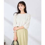 ボーダードルマントップス【WEB限定】 | a.v.v【WOMEN】 | 詳細画像20 