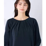 【WEB限定/洗える】タックスリーブカットソー | a.v.v【WOMEN】 | 詳細画像28 