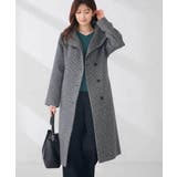 【WEB限定】2WAY 折り返し ラペル ロング コート | a.v.v【WOMEN】 | 詳細画像17 