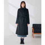 【WEB限定】2WAY 折り返し ラペル ロング コート | a.v.v【WOMEN】 | 詳細画像34 