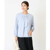 【マルチウェイ】ボウタイメタルチャームブラウス | a.v.v【WOMEN】 | 詳細画像3 