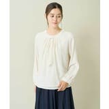 【マルチウェイ】ボウタイメタルチャームブラウス | a.v.v【WOMEN】 | 詳細画像31 