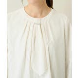 【マルチウェイ】ボウタイメタルチャームブラウス | a.v.v【WOMEN】 | 詳細画像35 