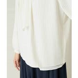 【マルチウェイ】ボウタイメタルチャームブラウス | a.v.v【WOMEN】 | 詳細画像40 