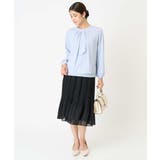 【マルチウェイ】ボウタイメタルチャームブラウス | a.v.v【WOMEN】 | 詳細画像6 