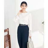 レーススカラップブラウス | a.v.v【WOMEN】 | 詳細画像11 