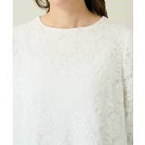 レーススカラップブラウス | a.v.v【WOMEN】 | 詳細画像20 