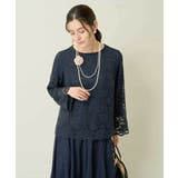 レーススカラップブラウス | a.v.v【WOMEN】 | 詳細画像26 