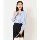 【洗える】ラッフルボウタイブラウス | a.v.v【WOMEN】 | 詳細画像10 