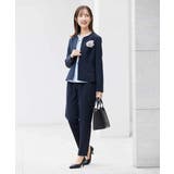 【洗える/ストレッチ】ボウタイメタルチャームブラウス | a.v.v【WOMEN】 | 詳細画像18 