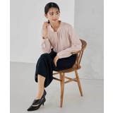 【洗える】ボウタイ風ブラウス | a.v.v【WOMEN】 | 詳細画像14