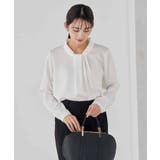 【洗える】ボウタイ風ブラウス | a.v.v【WOMEN】 | 詳細画像28