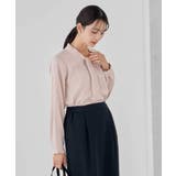 【洗える】ボウタイ風ブラウス | a.v.v【WOMEN】 | 詳細画像3