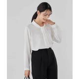 【洗える】ボウタイ風ブラウス | a.v.v【WOMEN】 | 詳細画像30