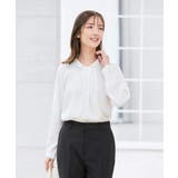 【洗える】ボウタイ風ブラウス | a.v.v【WOMEN】 | 詳細画像34