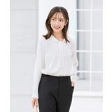 【洗える】ボウタイ風ブラウス | a.v.v【WOMEN】 | 詳細画像35