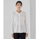 【洗える】ボウタイ風ブラウス | a.v.v【WOMEN】 | 詳細画像50