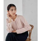 【洗える】ボウタイ風ブラウス | a.v.v【WOMEN】 | 詳細画像9