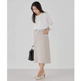 【洗える】タックネックブラウス | a.v.v【WOMEN】 | 詳細画像14