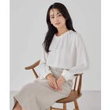 【洗える】タックネックブラウス | a.v.v【WOMEN】 | 詳細画像17