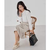 【洗える】タックネックブラウス | a.v.v【WOMEN】 | 詳細画像20