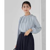【洗える】タックネックブラウス | a.v.v【WOMEN】 | 詳細画像3