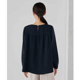 サテンバックフレアブラウス【洗える/速乾/毛玉になりにくい/イージーケア】 | a.v.v【WOMEN】 | 詳細画像31