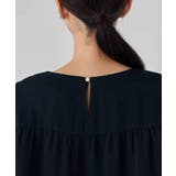 サテンバックフレアブラウス【洗える/速乾/毛玉になりにくい/イージーケア】 | a.v.v【WOMEN】 | 詳細画像33