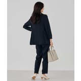 2WAYサテン襟付きペプラムブラウス | a.v.v【WOMEN】 | 詳細画像10