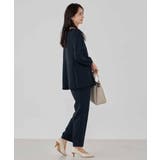 2WAYサテン襟付きペプラムブラウス | a.v.v【WOMEN】 | 詳細画像11