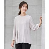 2WAYサテン襟付きペプラムブラウス | a.v.v【WOMEN】 | 詳細画像27