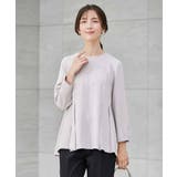 2WAYサテン襟付きペプラムブラウス | a.v.v【WOMEN】 | 詳細画像29