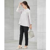 2WAYサテン襟付きペプラムブラウス | a.v.v【WOMEN】 | 詳細画像31