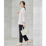 2WAYサテン襟付きペプラムブラウス | a.v.v【WOMEN】 | 詳細画像32