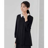 2WAYサテン襟付きペプラムブラウス | a.v.v【WOMEN】 | 詳細画像35