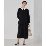 2WAYサテン襟付きペプラムブラウス | a.v.v【WOMEN】 | 詳細画像41