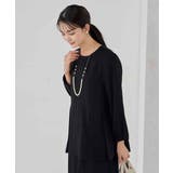 2WAYサテン襟付きペプラムブラウス | a.v.v【WOMEN】 | 詳細画像42