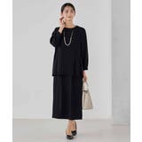 2WAYサテン襟付きペプラムブラウス | a.v.v【WOMEN】 | 詳細画像47