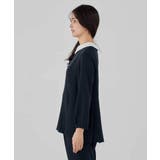 2WAYサテン襟付きペプラムブラウス | a.v.v【WOMEN】 | 詳細画像49